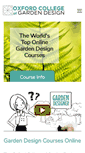Mobile Screenshot of garden-design-courses.co.uk
